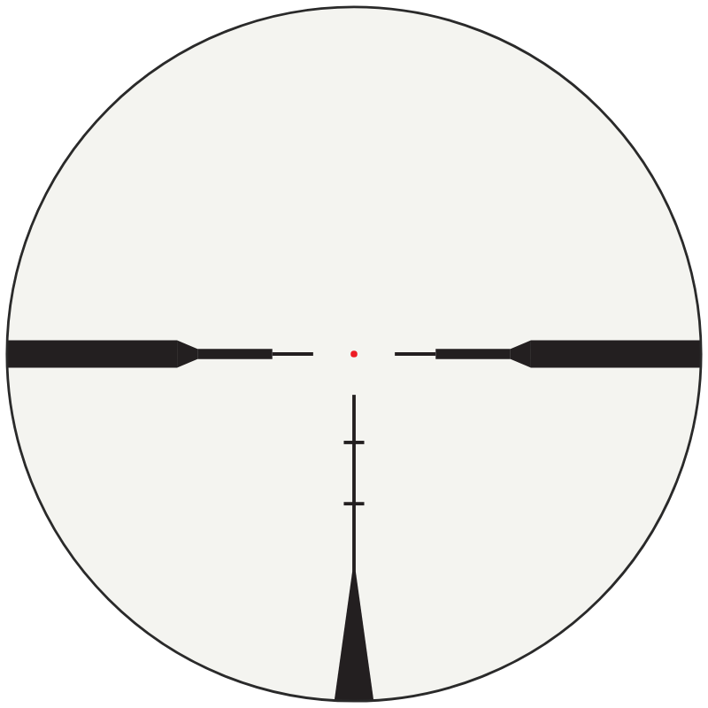 Vortex G4I BDC (mrad) reticle