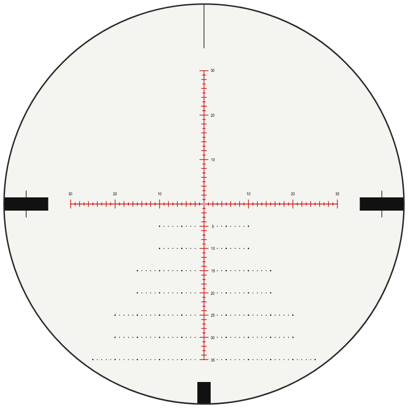 Vortex EBR-2b (moa) reticle