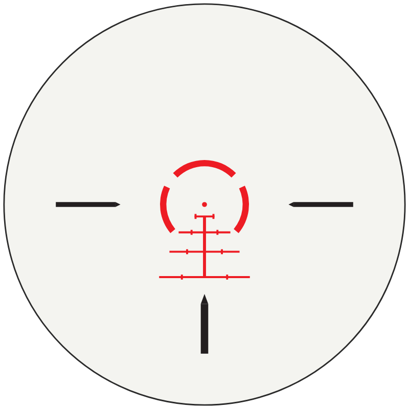 Vortex AR-BDC2 (moa) reticle