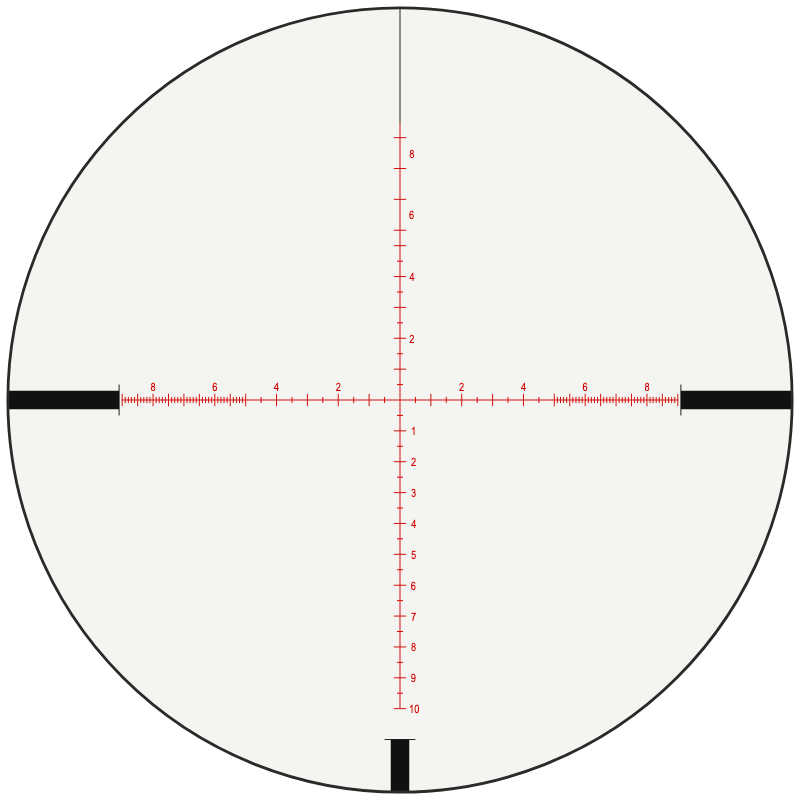 Vortex EBR-1c (mrad) reticle
