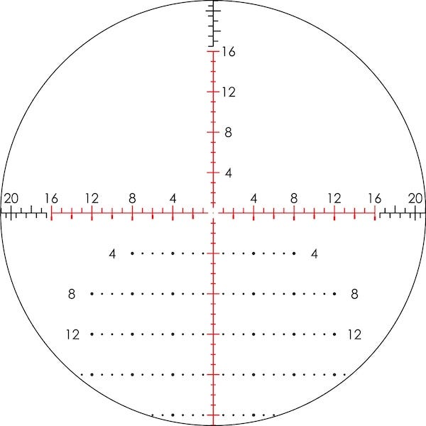 Vortex EBR-7D (MOA) reticle