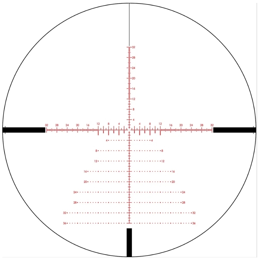 Vortex Vortex Strike Eagle 5-25×56 FFP EBR-7C MOA – SKU SE-52503 reticle
