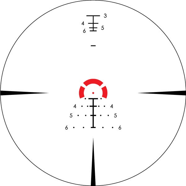 Vortex EBR-8 BDC (MOA) reticle