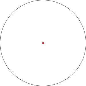 Vortex Vortex Crossfire Red Dot 2 MOA Dot reticle