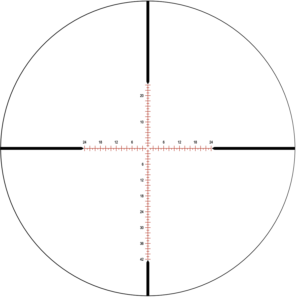 Zero Compromise Optic MOA Reticle reticle