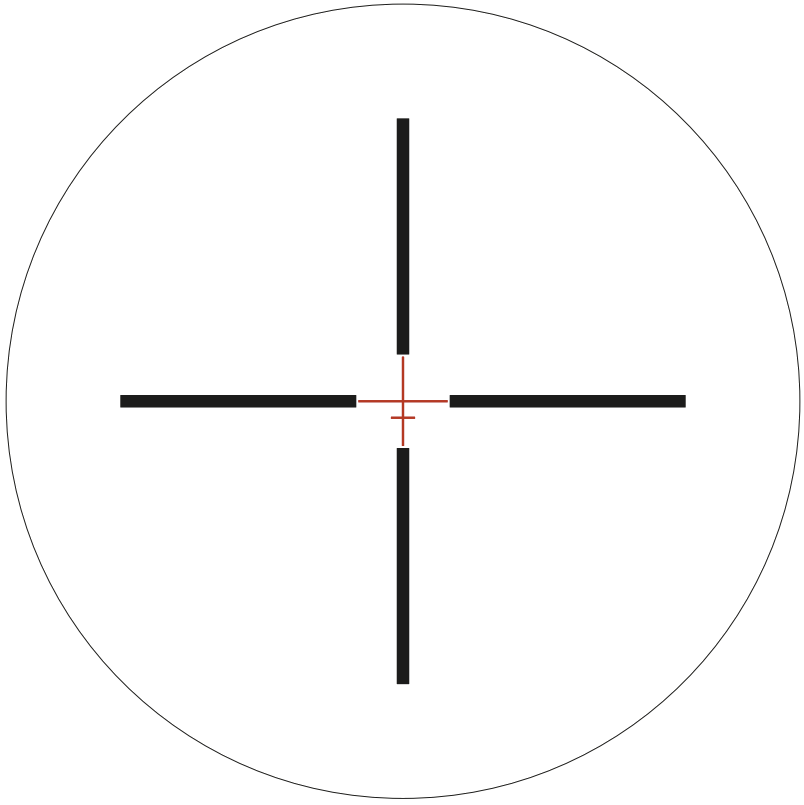 Zero Compromise Optic KP1 reticle